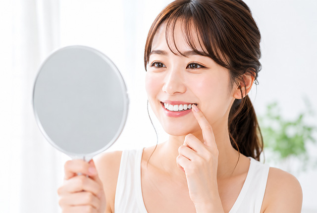 ただ白いだけではない、自然な美しさのデザイン