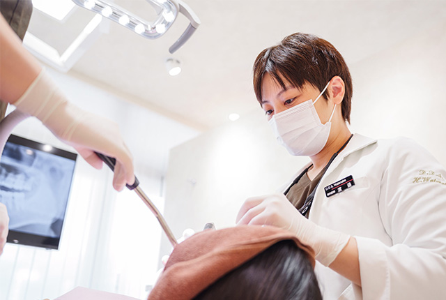 歯科医院だからできる安全なホワイトニング